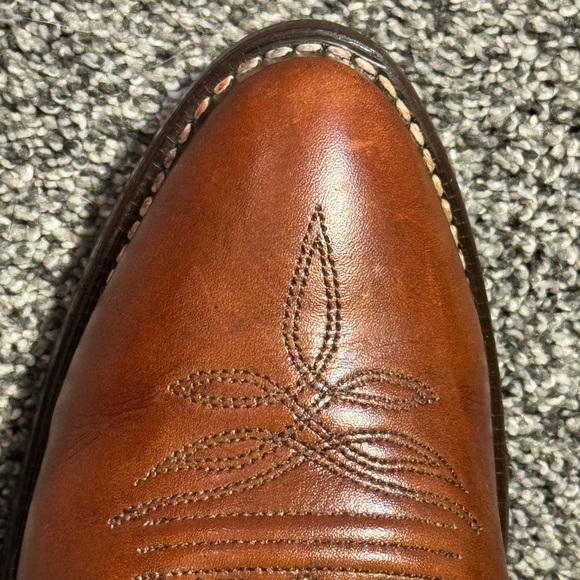 Men’s Cowboy Boots Texas Brand Size 9.5 D Style 9911 Made In The USA - Picture 6 of 16